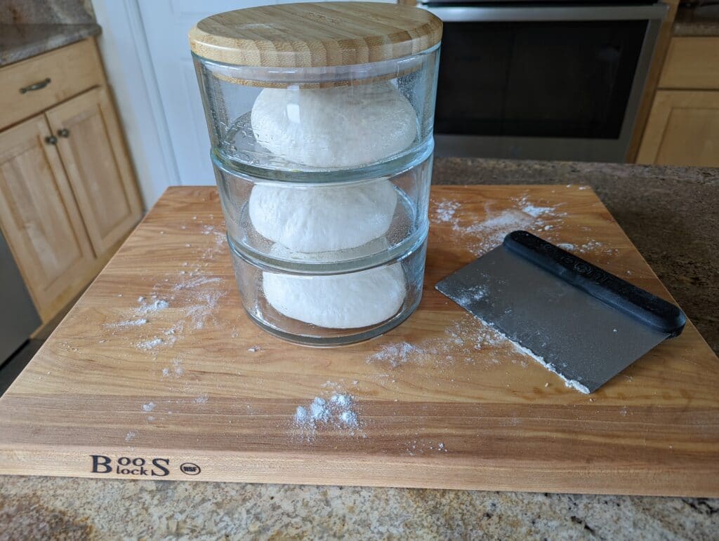 cold fermented Neapolitan pizza dough