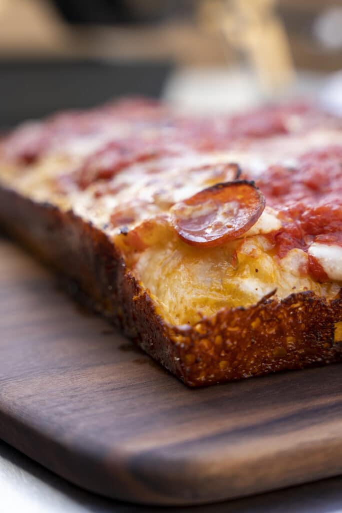 SOURDOUGH DETROIT-STYLE PIZZA — THE REGULAR CHEF