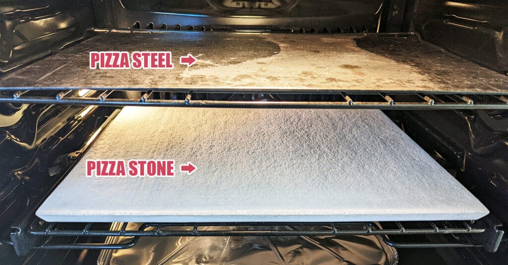 Deluxe Steel Pizza Stone