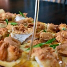 Chicken and waffle pizza recipe
