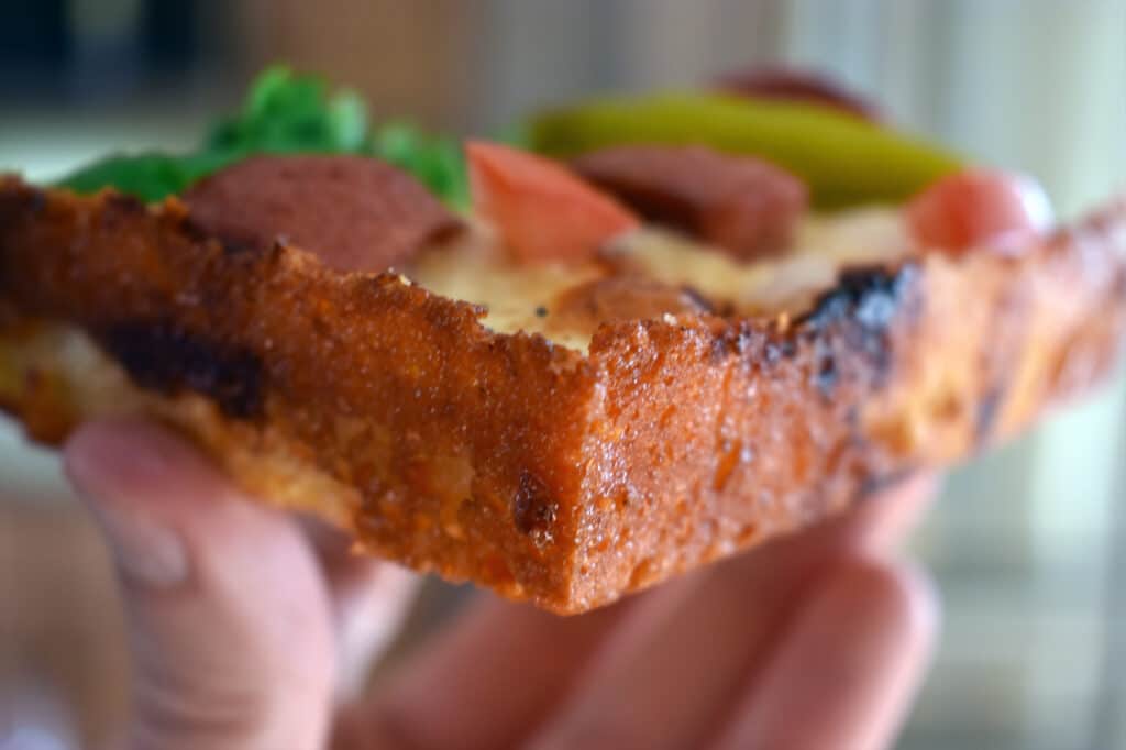 Chicago Dog Detroit crust