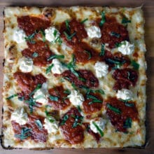 Grandma pizza recipe