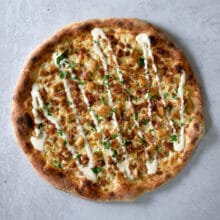 Chicken Bacon Ranch pizza