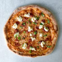 Stracciatella pizza recipe