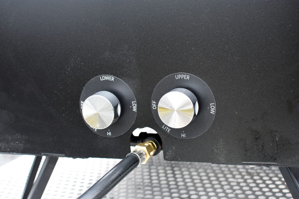 carbon burner dials