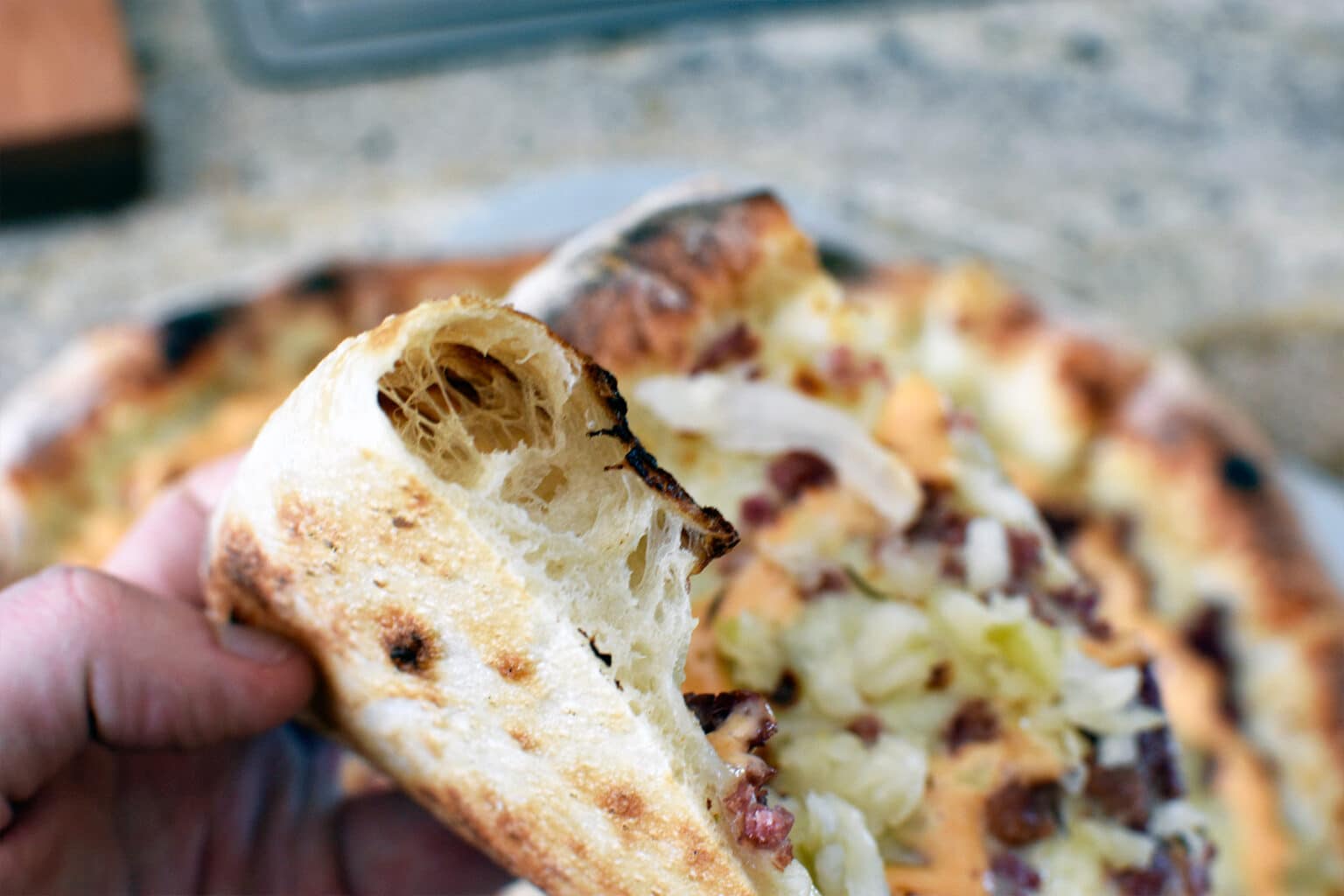 Reuben Pizza Recipe with Leftover Corned Beef Pala Pizza Ovens